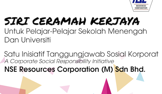 NSERC CSR Initiative: Siri Ceramah Kerjaya 1st Stop