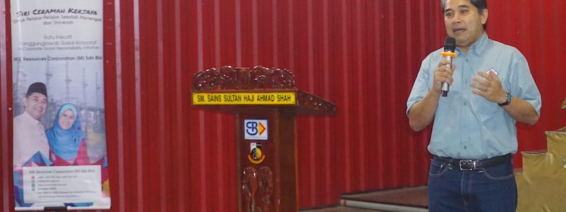 NSERC CSR Initiative: Siri Ceramah Kerjaya 3rd Stop – SEMSAS